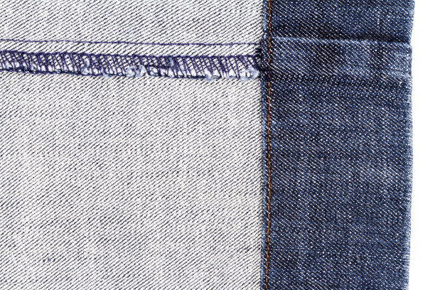 一块蓝色的牛仔裤布料图片下载