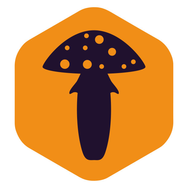 万圣节照片的苍蝇木耳。有毒蘑菇的图标。矢量插图在平面风格孤立在白色背景的网页设计。图片下载