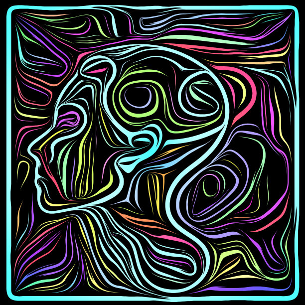 木刻发展设计图片下载