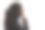 一个沉思女孩的剪影肖像与手下下巴，年轻女子在白色孤立的背景思考图片下载