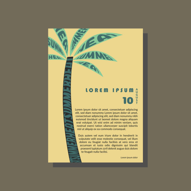 宣传册设计模板向量。传单。传单表示。图片下载