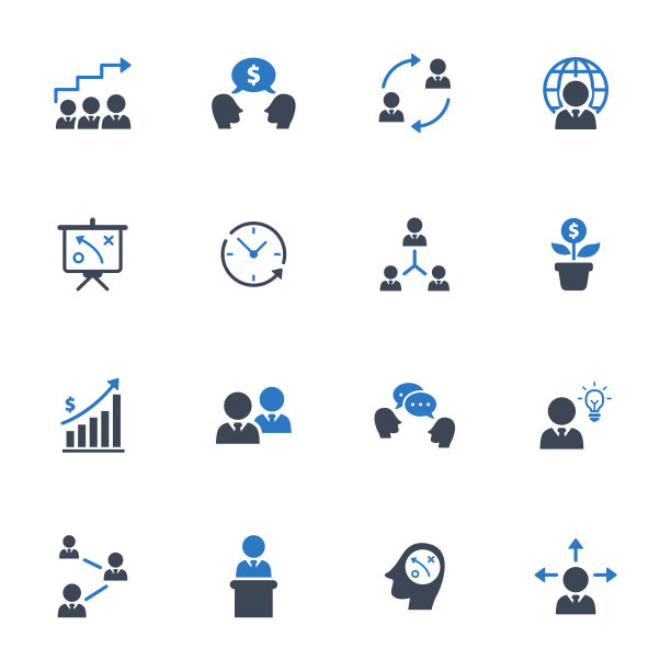 企业管理图标图片下载