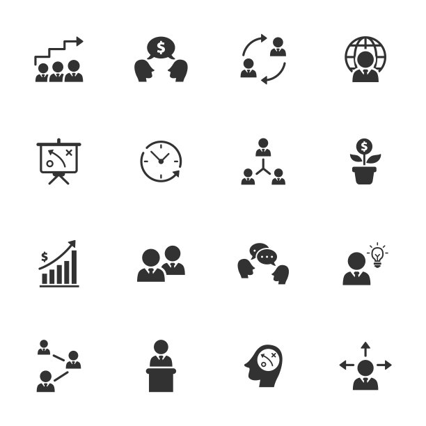 企业管理图标图片下载