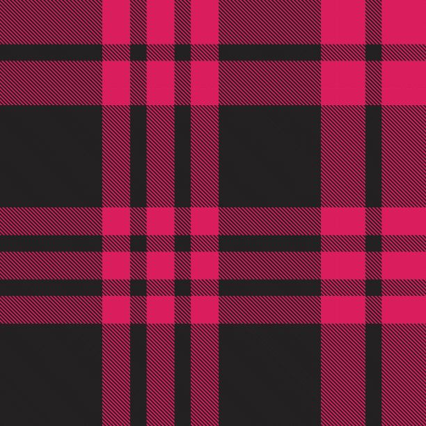 紫色格子呢格子无缝图案图片下载