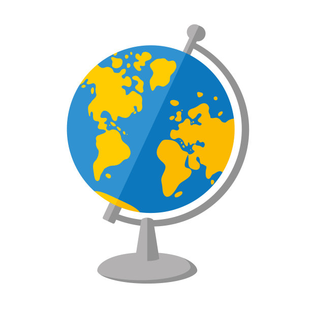 全球平孤立图片下载