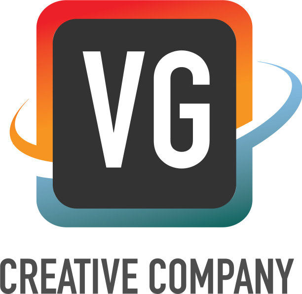 首字母vg swoosh创意设计标志图片下载