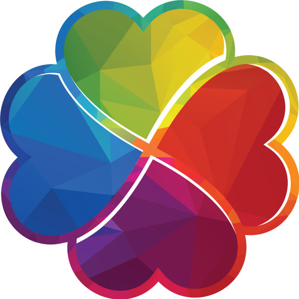 四颗心社会象征图片下载