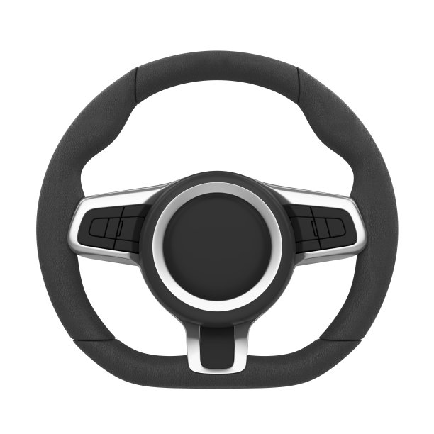 方向盘孤立图片下载