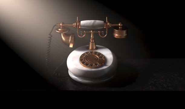 装饰艺术的电话图片下载