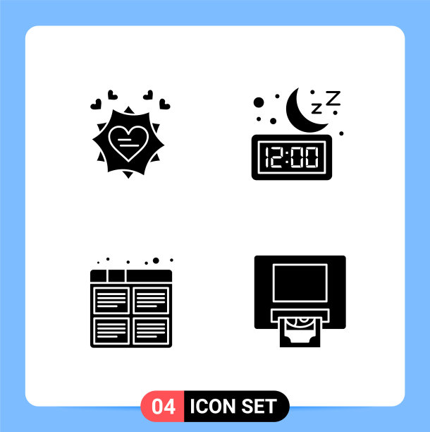 4固体黑色图标包符号移动图片下载