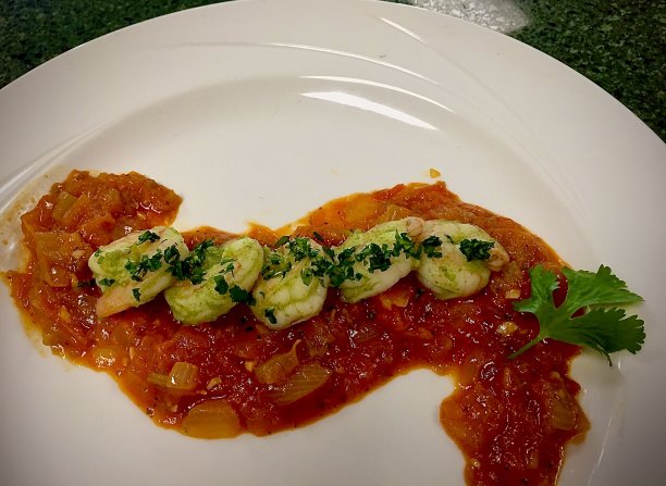 西班牙香辣虾仁图片下载