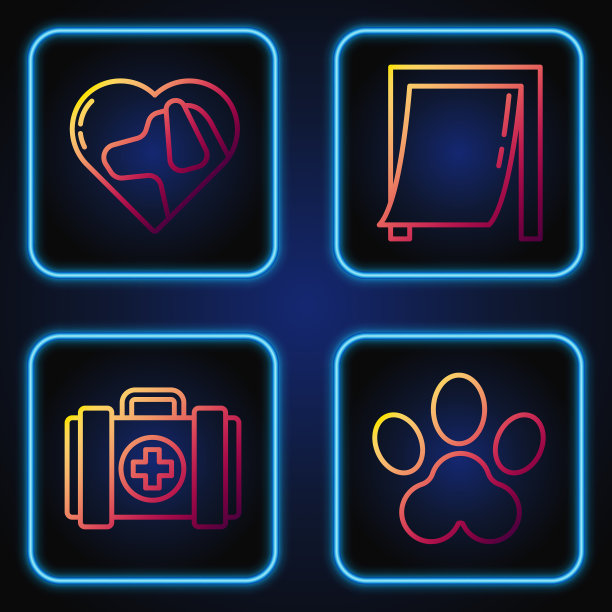 用爪印行宠物心脏急救箱图片下载