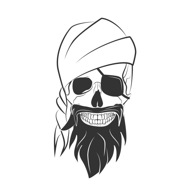 骷髅海盗图片下载