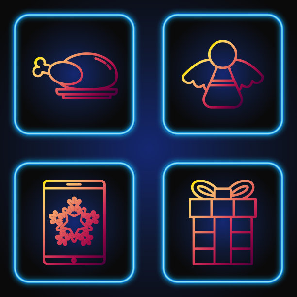 集线礼品盒圣诞智能手机和图片下载