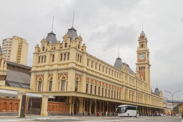 巴西圣保罗中央火车站图片下载