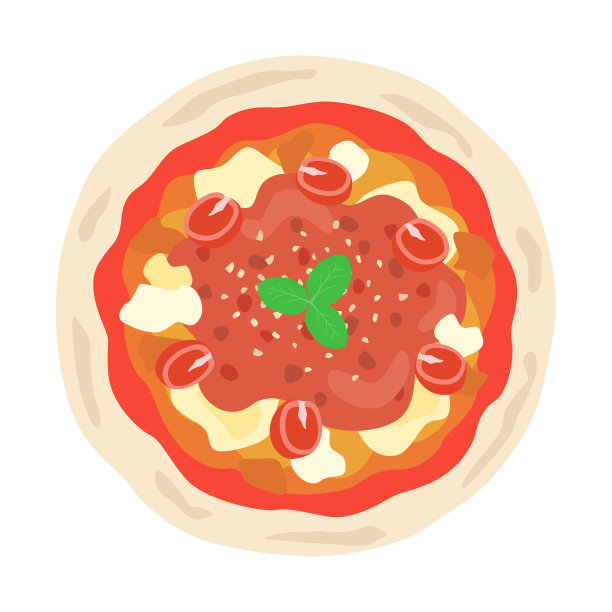 披萨插图图片下载