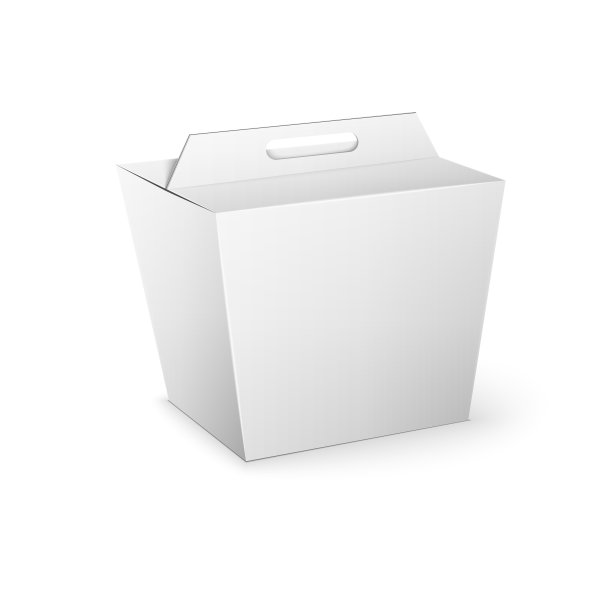 白色产品包装盒模拟模板图片下载