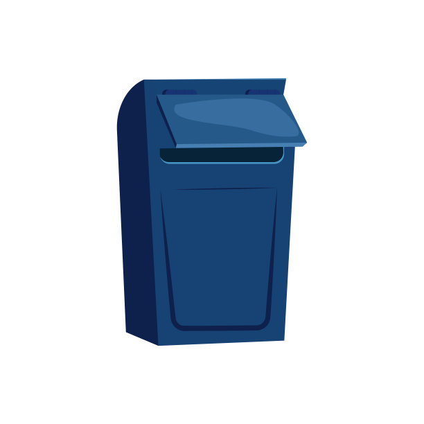 蓝色金属邮箱图片下载