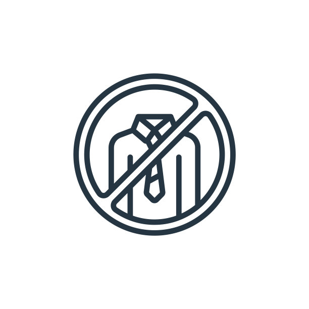 没有工作矢量图标。没有工作可编辑的笔触。没有工作线性符号使用在网页和移动应用程序，标志，印刷媒体。细线说明。矢量孤立轮廓绘制。图片下载