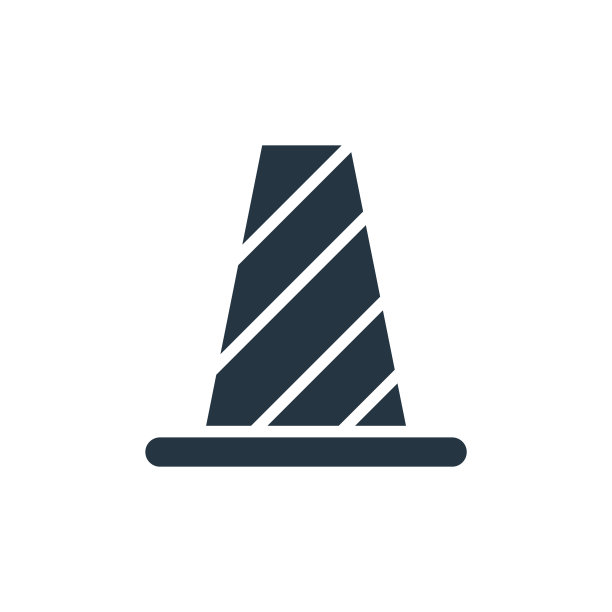 锥矢量图标。锥可编辑的中风。锥体线性符号用于网络和移动应用程序，标志，印刷媒体。细线说明。矢量孤立轮廓绘制。图片下载