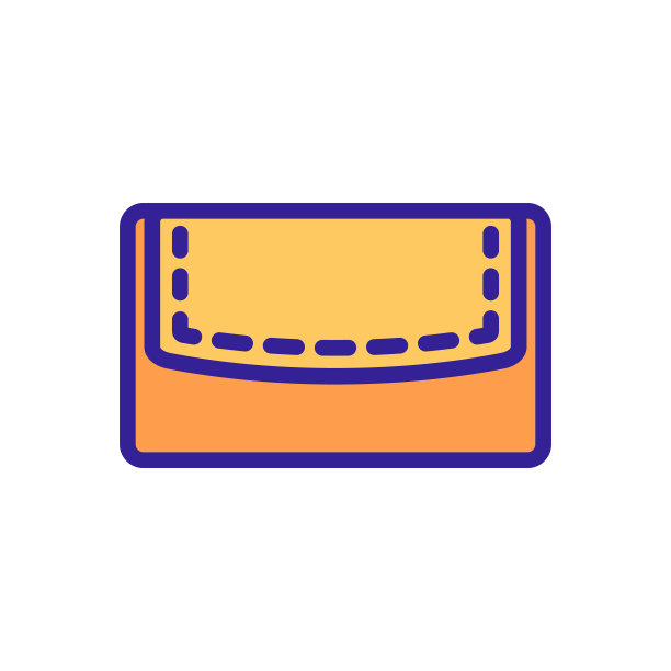 钱包钱包图标矢量大纲插图图片下载