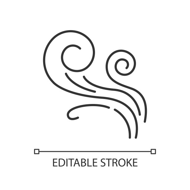 风旋风像素完美线性图标。寒冷的新鲜空气在旋转。旋风。蒸发,味道好。细线可定制的插图。轮廓的象征。矢量孤立轮廓绘制。可编辑的中风图片下载