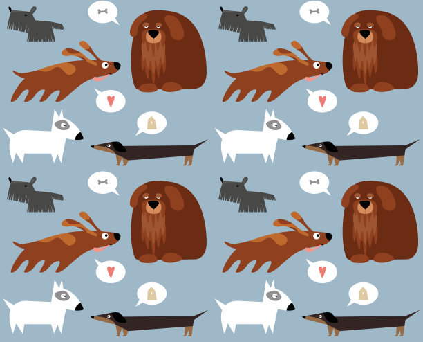 狗的模式图片下载