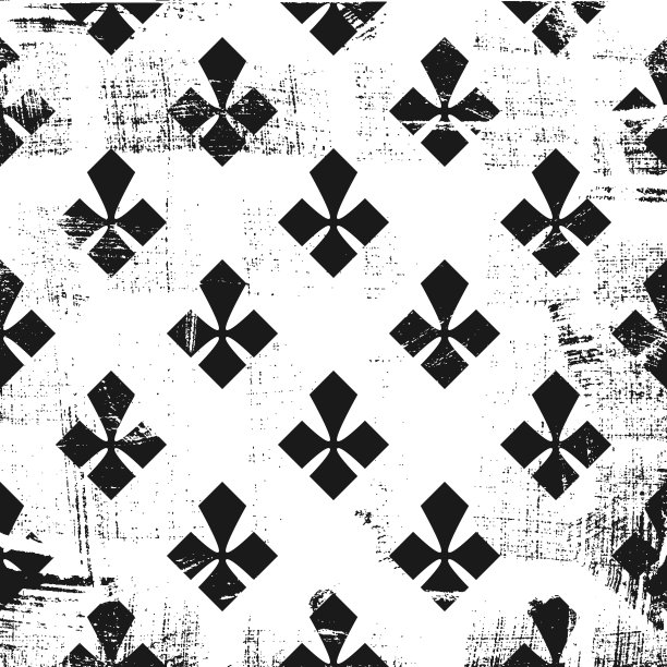 纹理哥特式图案与几何十字架图片下载