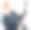白人年轻男性吉他手站在白色背景穿着皮夹克和拿着电吉他图片下载