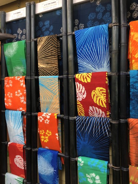 蜡染多色布图片下载