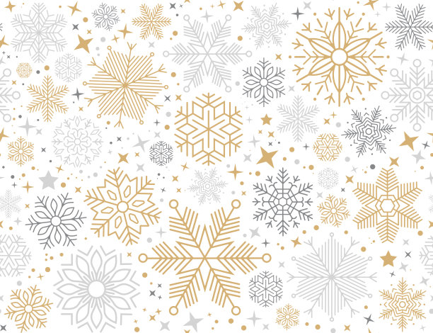 雪花无缝模式图片下载