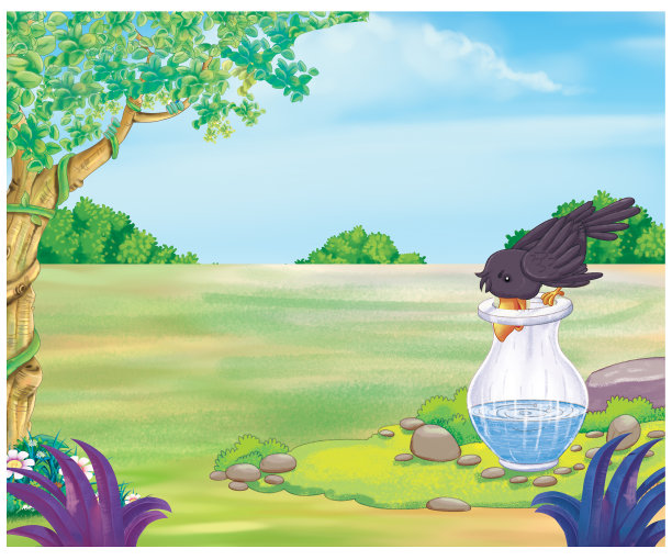 口渴的乌鸦图片下载