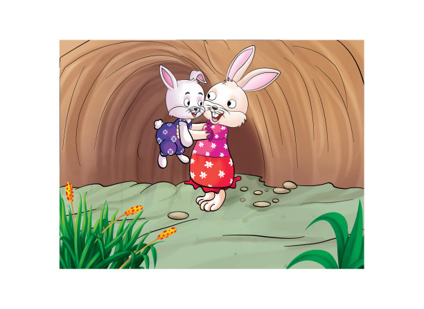 兔妈妈和兔图片下载
