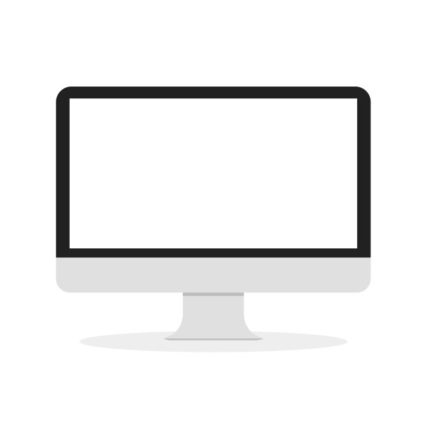 平板电脑显示器模型，矢量设备屏幕模板。图片下载