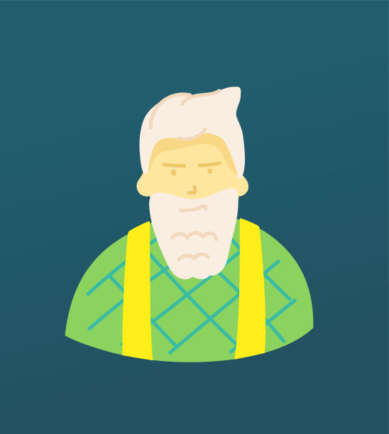 粗犷风格的艺术特征。年轻人图片下载