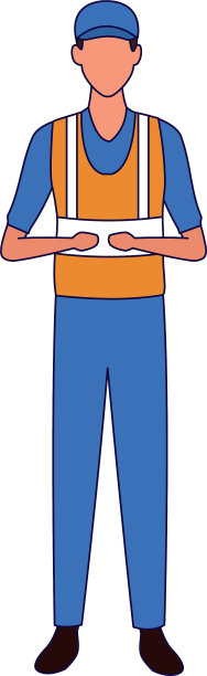 汽车修理工穿着工作服站在那里图片下载