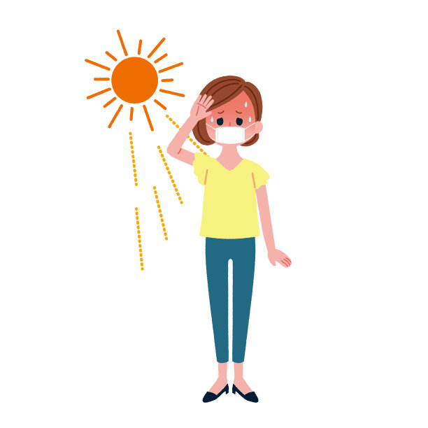 夏天戴面具的女人图片下载