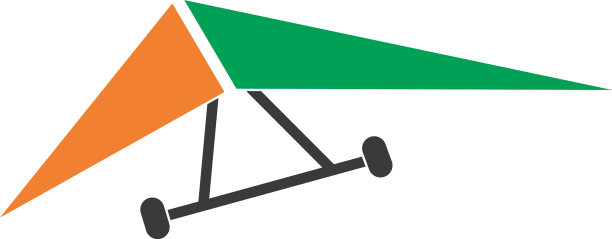 悬挂式滑翔图标设计图片下载