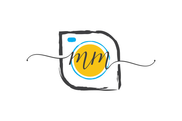 M最初用毛笔手写标识设计图片下载