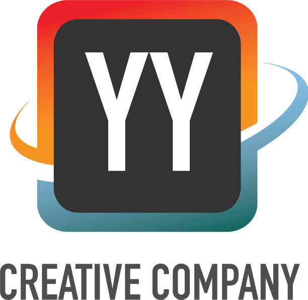 字母YY飘带创意设计标志图片下载
