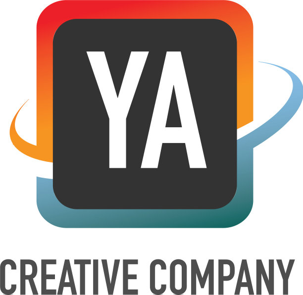 首字母ya swoosh创意设计标志图片下载