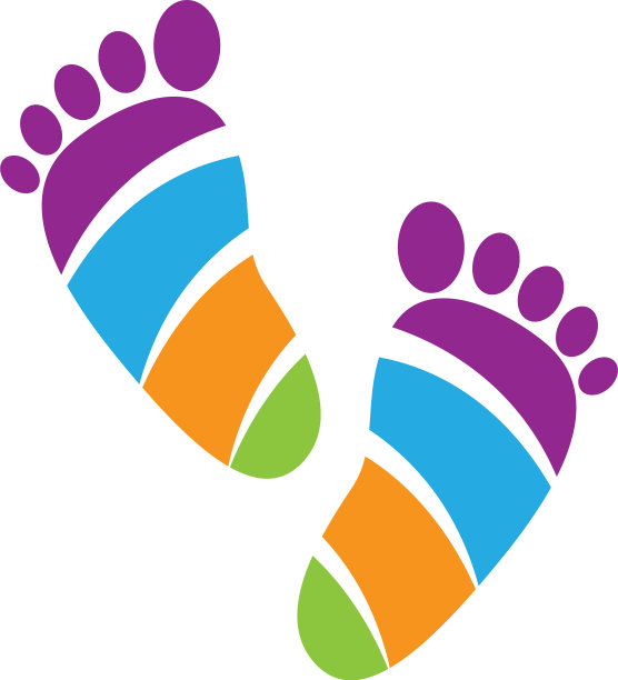 足疗师标志图标图片下载