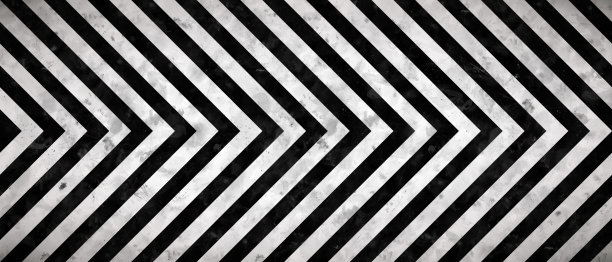 倾斜黑白灰度警告危险条纹简单的设计模式水平背景图片下载