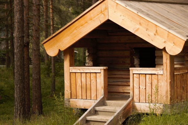 林中小屋图片下载