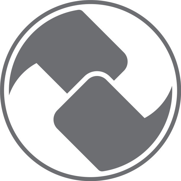 字母pd符号链接几何标志图片下载