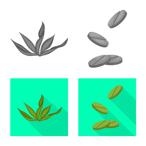 蛋白质和海洋图标合集图片下载