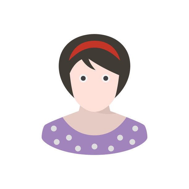 女孩图标图片下载