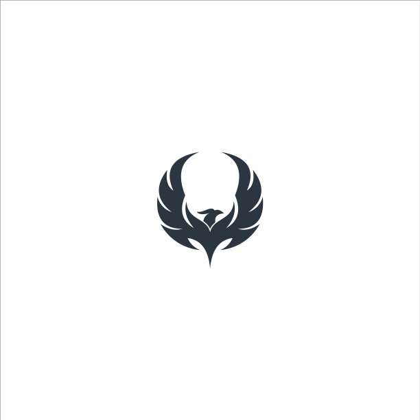 猎鹰标志图形摘要图片下载