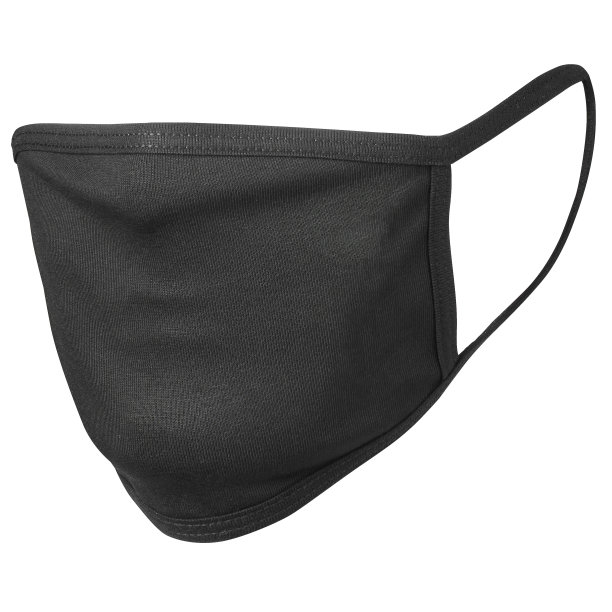 用于电晕保护的黑色掩模，隔离在带有剪切路径的白色背景上图片下载