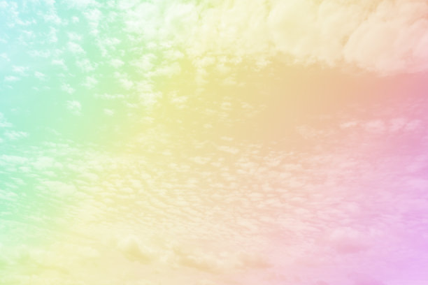 柔和的云彩和美丽的多云天空背景图片下载